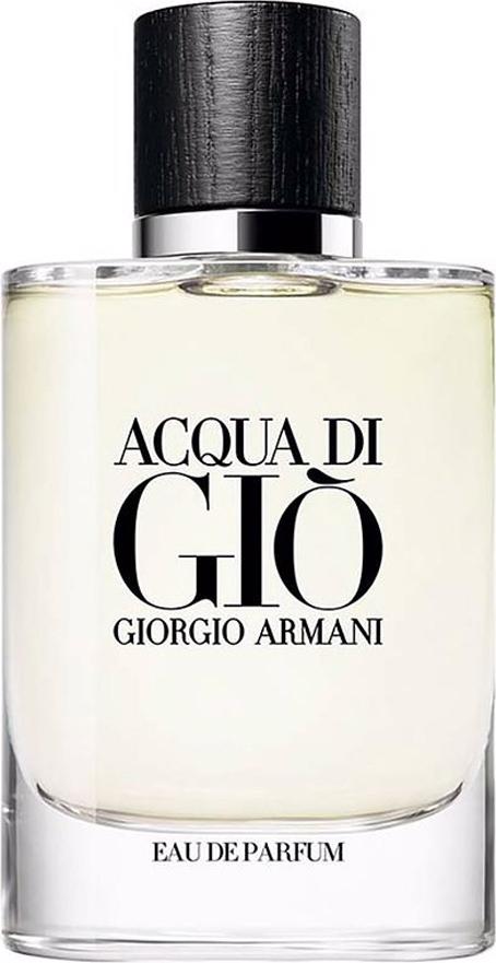 Flakon Giorgio Armani Acqua di Gio Eau de Parfum 15ml woda perfumowana dla mężczyzn z krystalicznym szkłem i drewnianą nakrętką