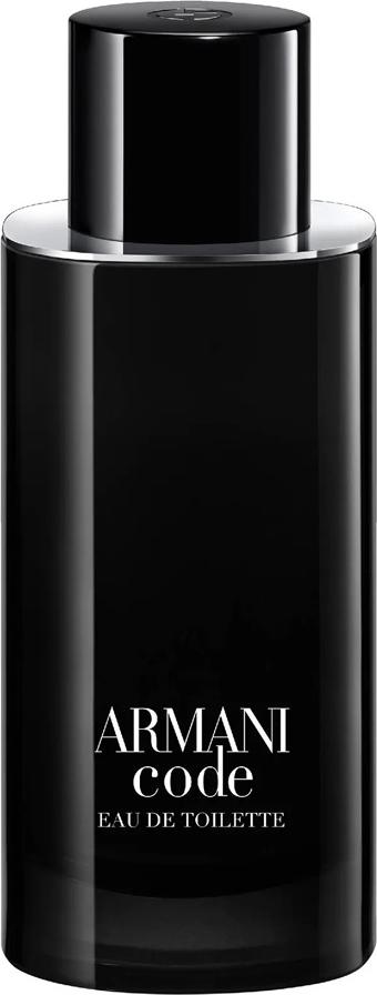 Flakon Giorgio Armani Code Homme woda toaletowa 150ml w eleganckim czarnym opakowaniu z możliwością napełniania dla mężczyzn
