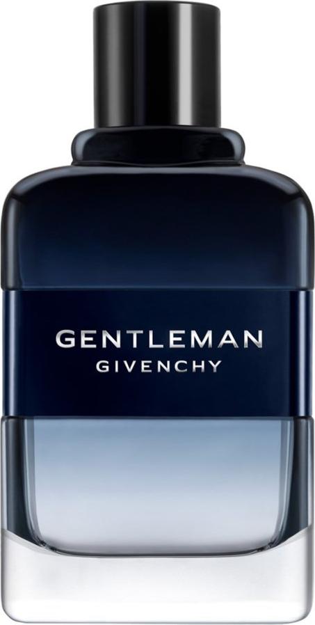 Flacon Givenchy Gentleman Eau de Toilette Intense 100ml - elegancka butelka wody toaletowej z logo marki na białym tle