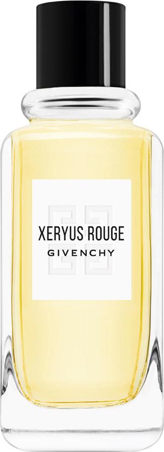 Flacon wody toaletowej Givenchy Xeryus Rouge 100ml dla mężczyzn w eleganckim opakowaniu z logo marki Givenchy na białym tle