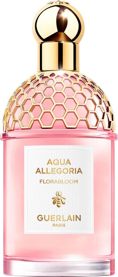 Flacon wody toaletowej GUERLAIN Aqua Allegoria Florabloom z eleganckim opakowaniem - kwiatowe perfumy damskie z naturalną tuberozą