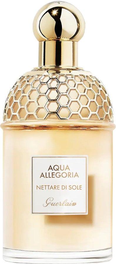 Flacon perfum Guerlain Aqua Allegoria Nettare di Sole woda toaletowa damska 125ml z eleganckim opakowaniem na białym tle