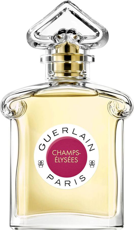 Flacon wody perfumowanej Guerlain Champs-Elysees 75ml na białym tle - eleganckie perfumy damskie marki Guerlain w klasycznym opakowaniu