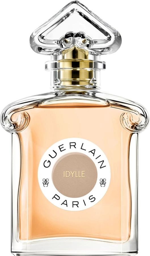 Flacon Guerlain Idylle Eau de Parfum 75ml - luksusowa woda perfumowana dla kobiet w eleganckim opakowaniu z charakterystycznym logo marki Guerlain