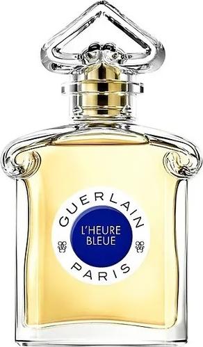 Flacon perfum GUERLAIN L'Heure Bleue woda toaletowa 75ml z eleganckim opakowaniem, legendarny francuski zapach kwiatowo-bursztynowy z 1912 roku