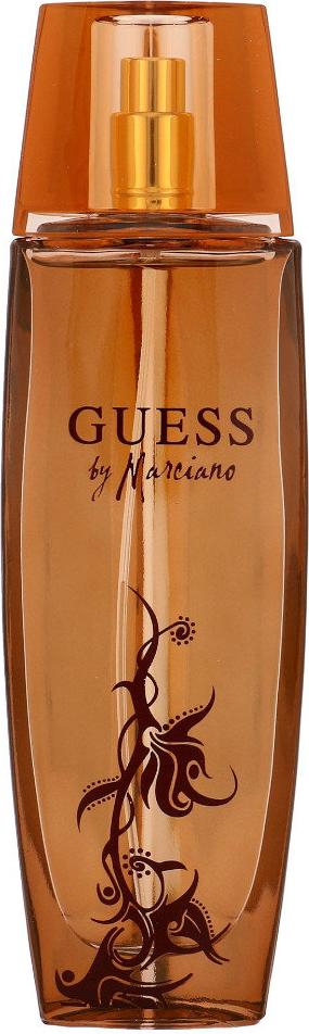 Flacon perfum Guess by Marciano for Women woda perfumowana 100ml na białym tle z eleganckim opakowaniem marki Guess