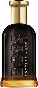 Flacon perfum Hugo Boss Boss Bottled Absolu 200ml dla mężczyzn w eleganckim opakowaniu z logo marki Hugo Boss na białym tle