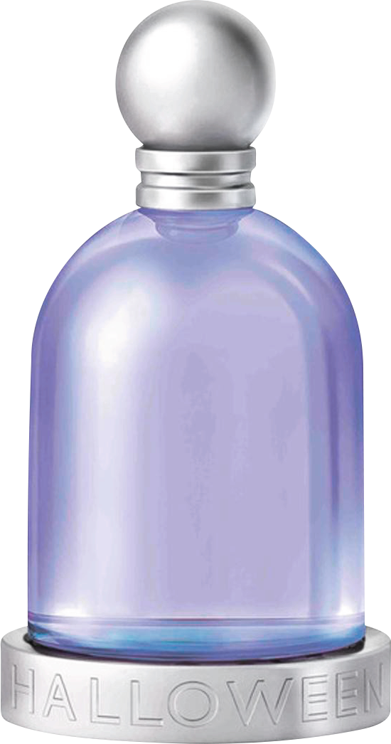 Flakon perfum Halloween Women Line woda toaletowa 30ml w kształcie amfory na białym tle - orientalne perfumy damskie marki Halloween