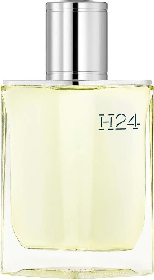 Flacon wody toaletowej Hermes H24 100ml w eleganckim opakowaniu, nowoczesne perfumy dla mężczyzn z aromatyczno-zieloną kompozycją