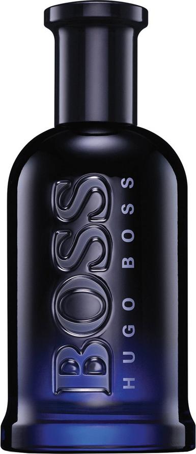 Flacon wody toaletowej HUGO BOSS Boss Bottled Night 100ml dla mężczyzn w eleganckim opakowaniu z charakterystycznym logo marki Hugo Boss