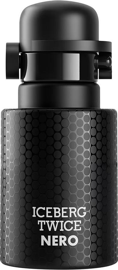 Iceberg Twice Nero For Him woda toaletowa 75ml w czarnym minimalistycznym flakonie - orientalno-drzewne perfumy męskie marki Iceberg
