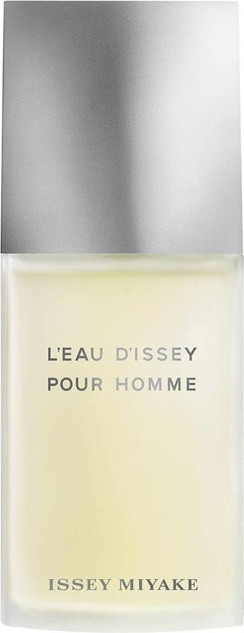 Flacon wody toaletowej Issey Miyake L'Eau d'Issey Homme 200ml w eleganckiej butelce z charakterystycznym designem marki Issey Miyake