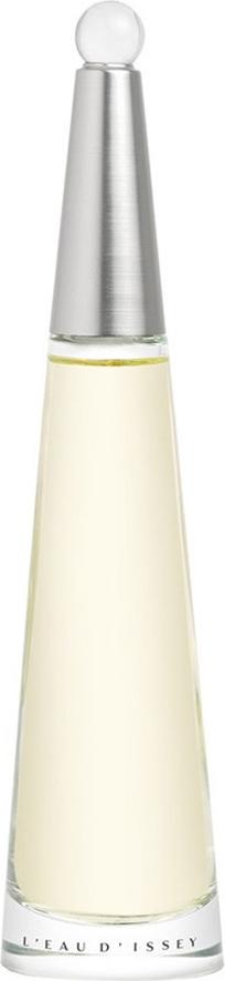 Flacon perfum Issey Miyake L'Eau d'Issey Eau de Parfum 50ml - elegancka butelka z wodą perfumowaną dla kobiet na białym tle