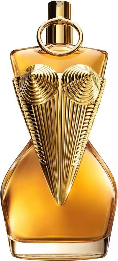 Flacon perfum Jean Paul Gaultier Divine Le Parfum woda perfumowana 100ml w eleganckim opakowaniu na białym tle