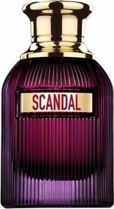 Flacon wody perfumowanej Jean Paul Gaultier Scandal Intense 30ml z eleganckim opakowaniem marki JPG na białym tle