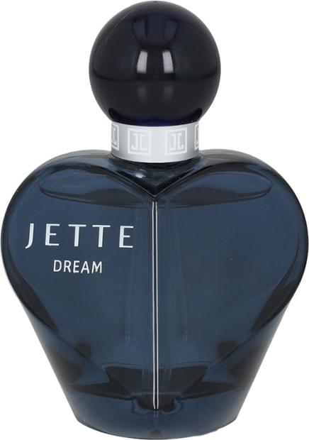 Flacon wody perfumowanej JETTE Dream 30ml na białym tle - eleganckie opakowanie perfum kwiatowo-owocowych dla kobiet marki JETTE