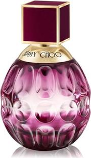 Flacon perfum Jimmy Choo Fever woda perfumowana 40ml dla kobiet w eleganckim opakowaniu z logo marki na białym tle do sklepu online
