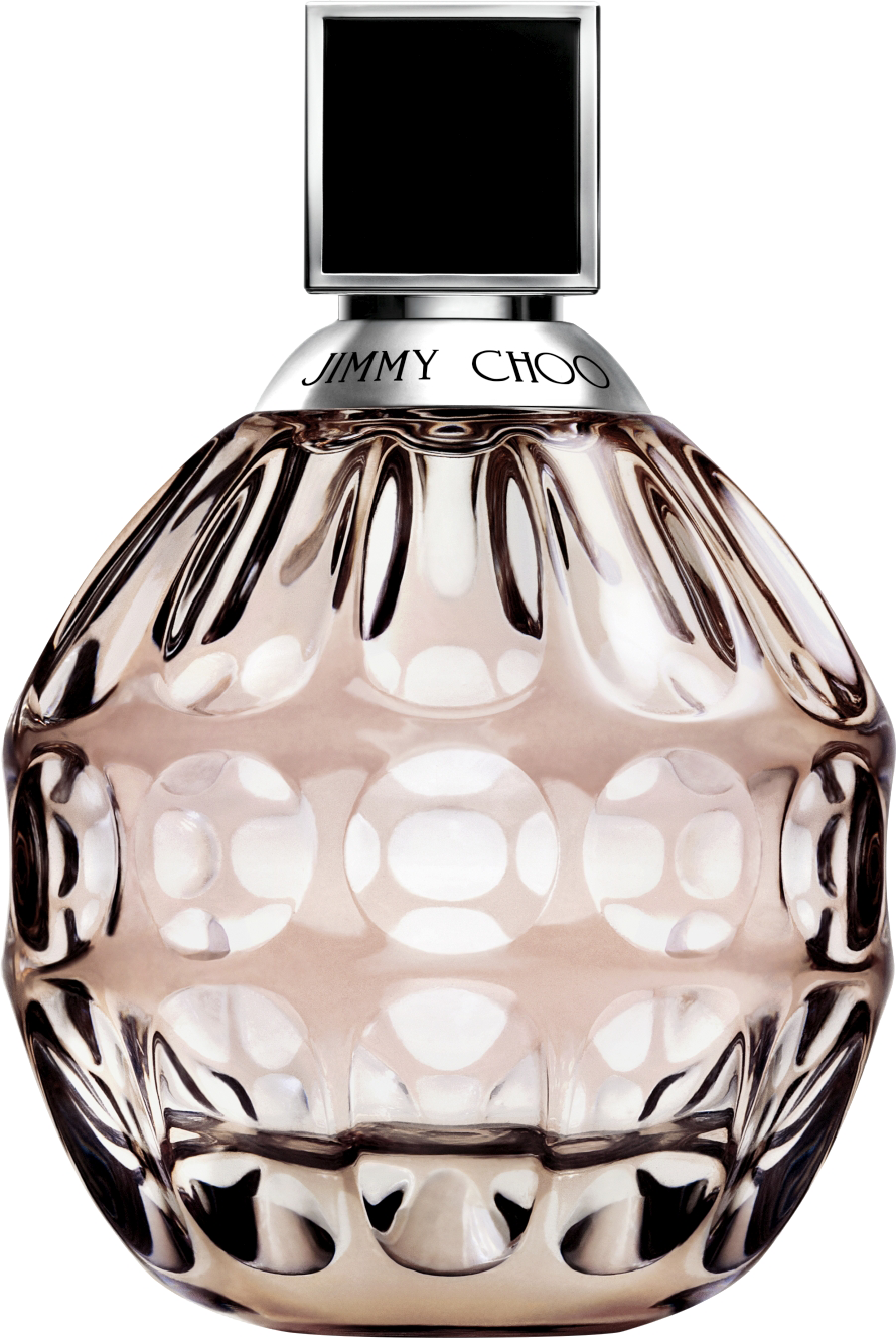 Flacon perfum Jimmy Choo for Women woda perfumowana 40ml w kryształowym opakowaniu z logo marki na białym tle