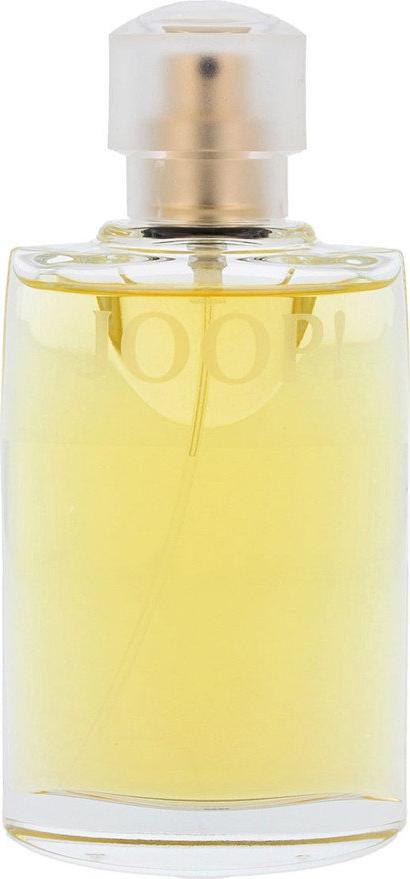 Flacon wody toaletowej JOOP! Pour Femme 100ml dla kobiet z eleganckim opakowaniem marki Joop na białym tle w sklepie internetowym