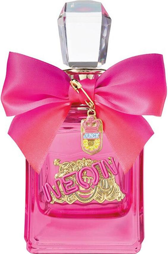 Flacon perfum Juicy Couture Viva La Juicy Neon woda perfumowana damska 50ml z neonowym designem i charakterystycznym logo marki Juicy Couture