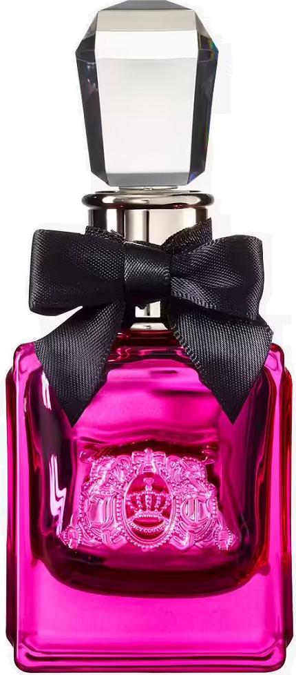 Flacon perfum Juicy Couture Viva La Juicy Noir woda perfumowana 30ml w eleganckim opakowaniu na białym tle - zmysłowy zapach dla kobiet