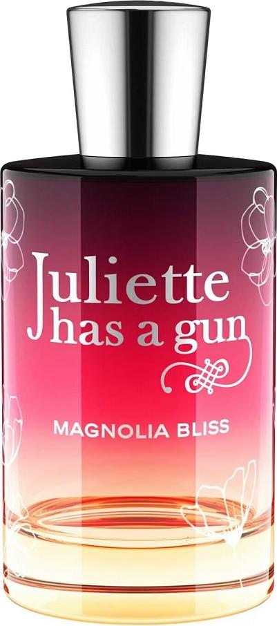 Flacon wody perfumowanej Juliette has a Gun Magnolia Bliss 50ml z eleganckim opakowaniem marki na białym tle