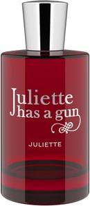 Flacon wody perfumowanej JULIETTE HAS A GUN Juliette dla kobiet z owocowo-kwiatową kompozycją ciemnej wiśni i jaśminu na eleganckim tle