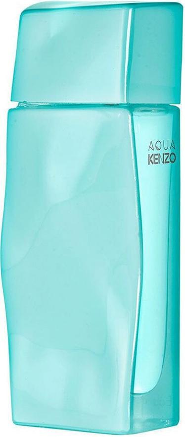 Kenzo Aqua Kenzo pour Femme woda toaletowa 50ml w minimalistycznym, morskim flakonie na białym tle - eleganckie perfumy damskie