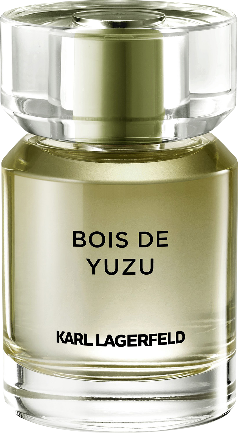 Flacon wody toaletowej Karl Lagerfeld Bois de Yuzu 50ml z eleganckim opakowaniem, perfumy męskie z nutami cytrusowymi i drzewnymi