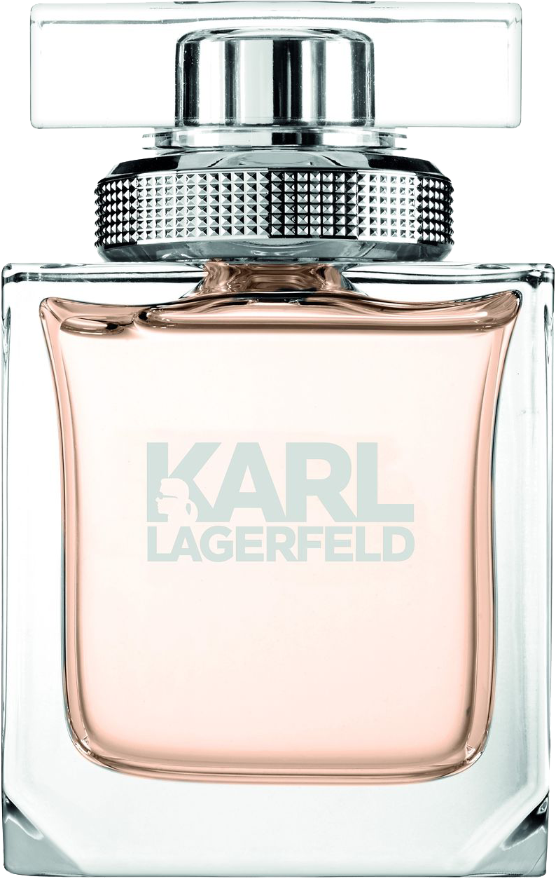 Flacon perfum Karl Lagerfeld Women woda perfumowana damska 45ml z eleganckim opakowaniem na białym tle - luksusowe perfumy damskie