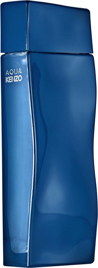 Flacon wody toaletowej KENZO Aqua Kenzo Pour Homme 50ml z niebieskim opakowaniem, świeży zapach drzewiasty dla mężczyzn marki Kenzo