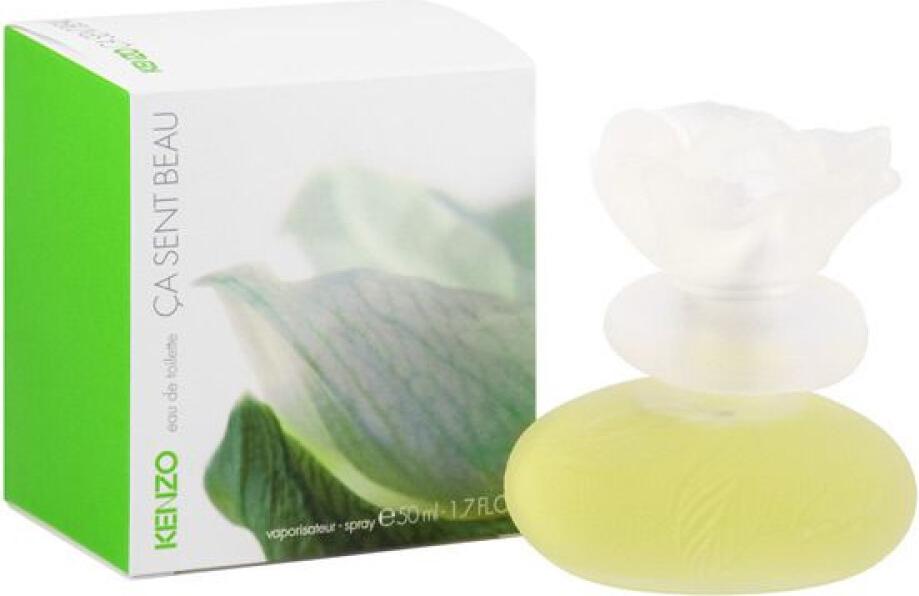 Flacon wody toaletowej KENZO Ca sent Beau 50ml - eleganckie perfumy damskie z kwiatowym zapachem gardenii, jaśminu i ylang-ylang