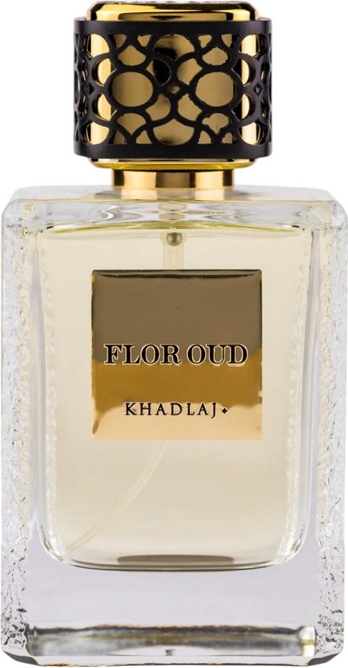 Flacon wody perfumowanej Khadlaj Maison Flor Oud 100ml z eleganckim opakowaniem - unisex perfumy arabskie z nutami oud i kwiatowymi