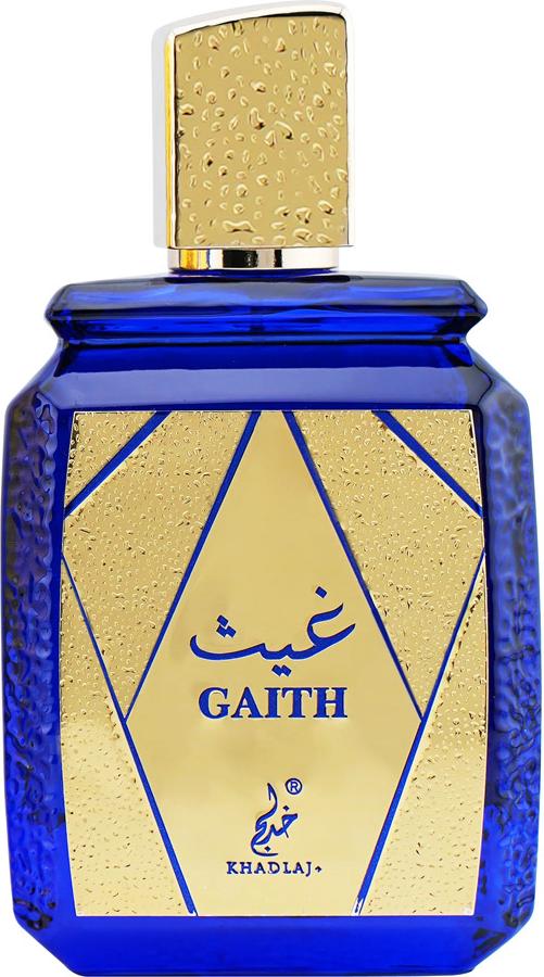 Khadlaj Gaith woda perfumowana 100ml w eleganckiej butelce - unisex zapach przyprawowo-drzewny z pieprzem i kadzidłem