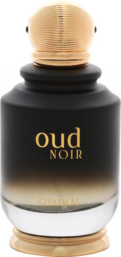 Flacon perfum Khadlaj Oud Noir woda perfumowana 100ml - orientalno-fougere unisex z agarowcem, kadzidłem i szafranem w eleganckim opakowaniu