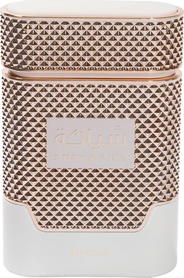 Flacon wody perfumowanej Khadlaj Shiyaaka for Women 100ml - eleganckie perfumy damskie z kwiatową kompozycją zapachową marki Khadlaj