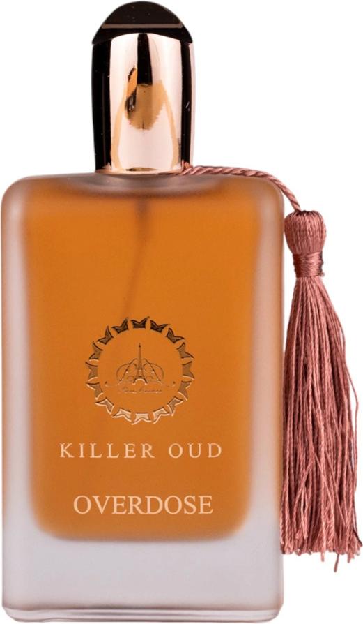 Flacon wody perfumowanej Killer Oud Overdose 100ml dla mężczyzn - orientalne perfumy z kardamonem, szafranem i sandałowcem w eleganckim opakowaniu