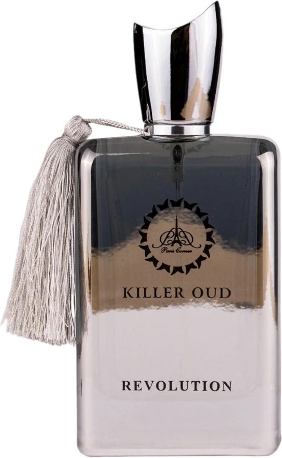 Flacon wody perfumowanej Killer Oud Revolution 100ml - męskie perfumy drzewno-orientalne z eleganckim opakowaniem marki Killer Oud
