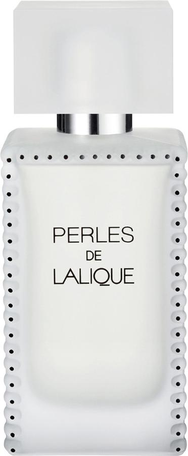 Flacon perfum Lalique Perles de Lalique woda perfumowana damska 100ml na białym tle z eleganckim opakowaniem marki Lalique