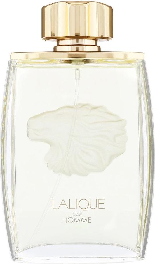 Flacon wody perfumowanej Lalique pour Homme Lion 125ml w eleganckim opakowaniu, męskie perfumy drzewno-aromatyczne marki Lalique