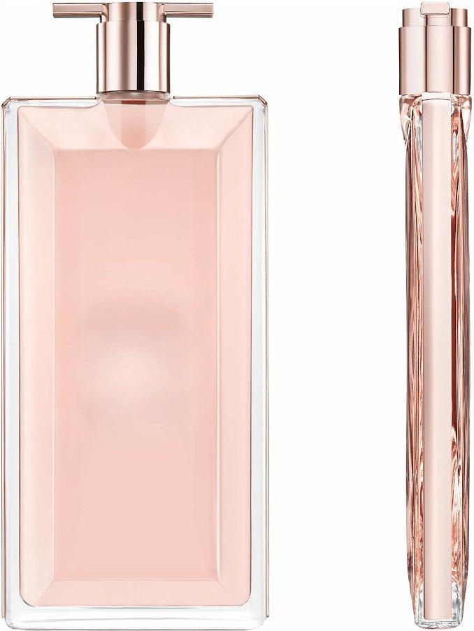 Flacon perfum LANCÔME Idôle Eau de Parfum - woda perfumowana dla kobiet w eleganckiej butelce z logo marki na białym tle