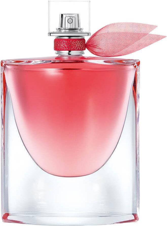 Flacon perfum Lancome La Vie Est Belle Intensement woda perfumowana 100ml w eleganckim opakowaniu na białym tle