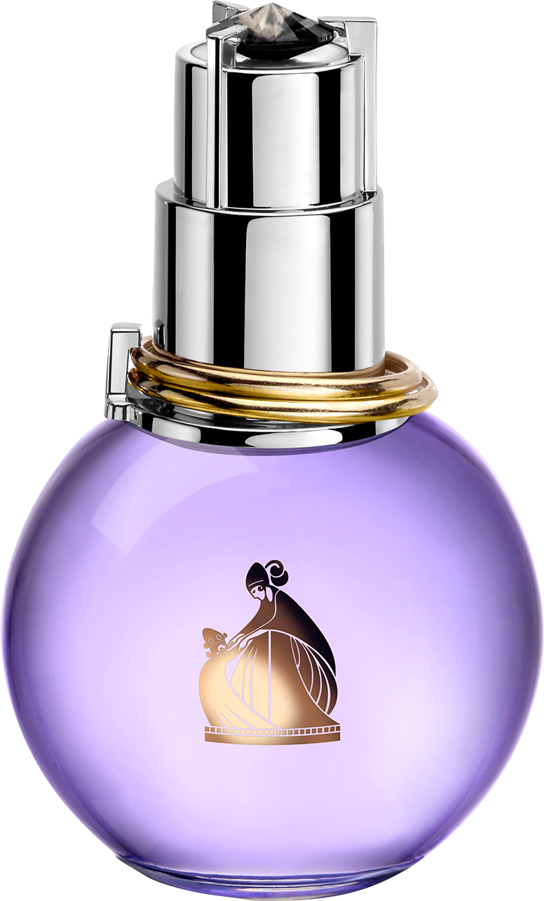 Flacon wody perfumowanej Lanvin Eclat d'Arpege 30ml na białym tle - elegancki szklany flakon z kwiatowo-owocowym zapachem dla kobiet