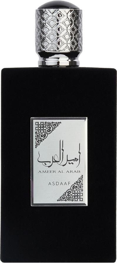 Flacon wody perfumowanej Asdaaf Ameer Al Arab 100ml dla mężczyzn - orientalny zapach z bergamotką, jaśminem i oud w eleganckim opakowaniu