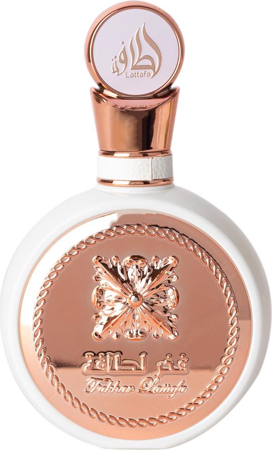 Flacon perfum Lattafa Fakhar Women woda perfumowana 100ml w eleganckim opakowaniu - orientalne perfumy damskie marki Lattafa