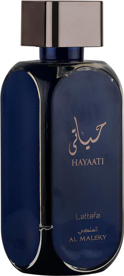 Flacon perfum Lattafa Hayaati Al Maleky woda perfumowana 100ml unisex w eleganckim opakowaniu orientalno-przyprawowej kompozycji
