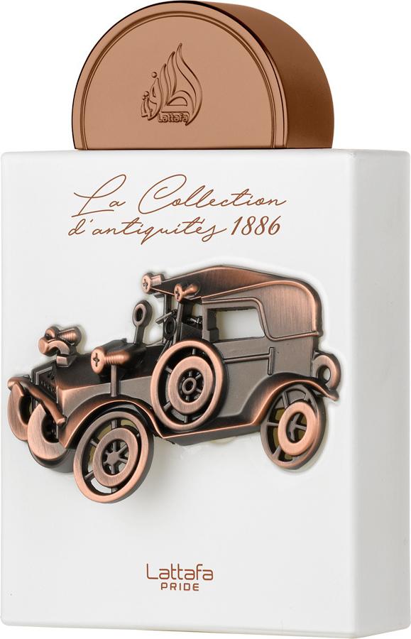 Flacon perfum Lattafa La Collection D'antiquites 1886 woda perfumowana 100ml - luksusowe perfumy unisex w eleganckim opakowaniu marki Lattafa