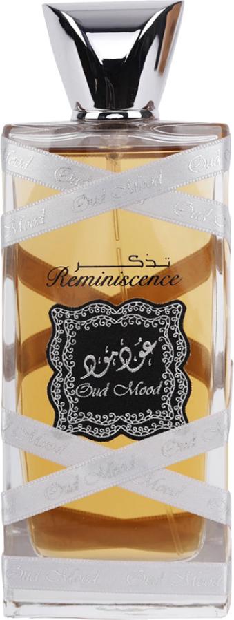 Flacon wody perfumowanej Lattafa Oud Mood Silver 100ml - męskie perfumy drzewno-piżmowe z nutami bergamotki, róży i ambry w eleganckiej butelce