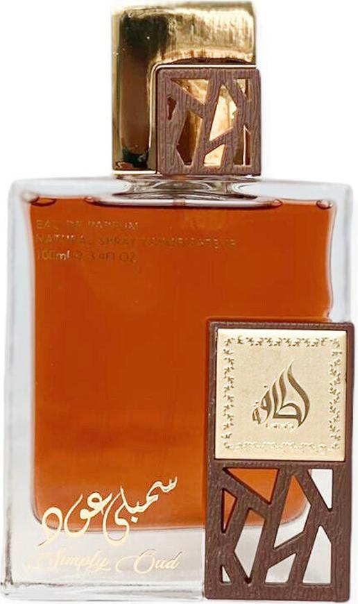Flacon wody perfumowanej Lattafa Simply Oud 100ml dla kobiet - orientalne perfumy aromatyczno-kwiatowe z bergamotką i wanilią