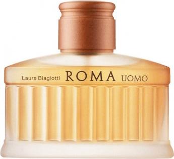 Flacon wody toaletowej Laura Biagiotti Roma Uomo 40ml - eleganckie męskie perfumy w klasycznym opakowaniu marki Laura Biagiotti